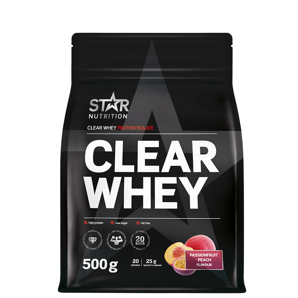 Clear Whey Vassleprotein 500 g