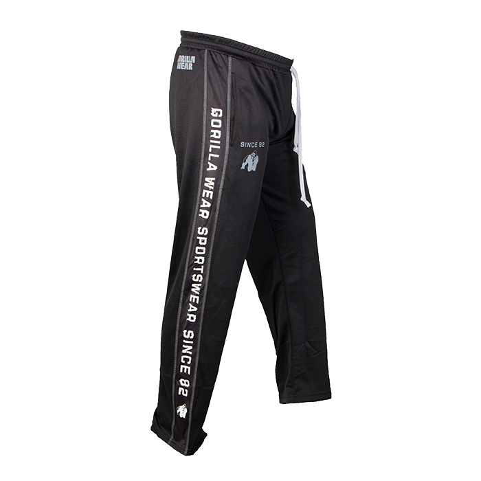 Functional Mesh Pants, Black/White