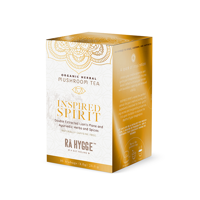 Örtte Inspired Spirit med Lion's Mane ekstrakt 16 bags EKO