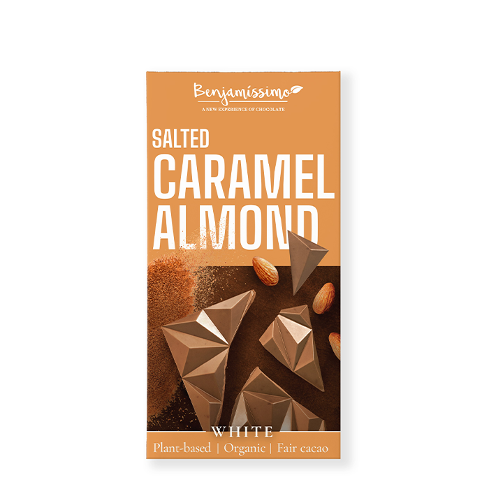 Choklad Vit Salt Mandel 60 g