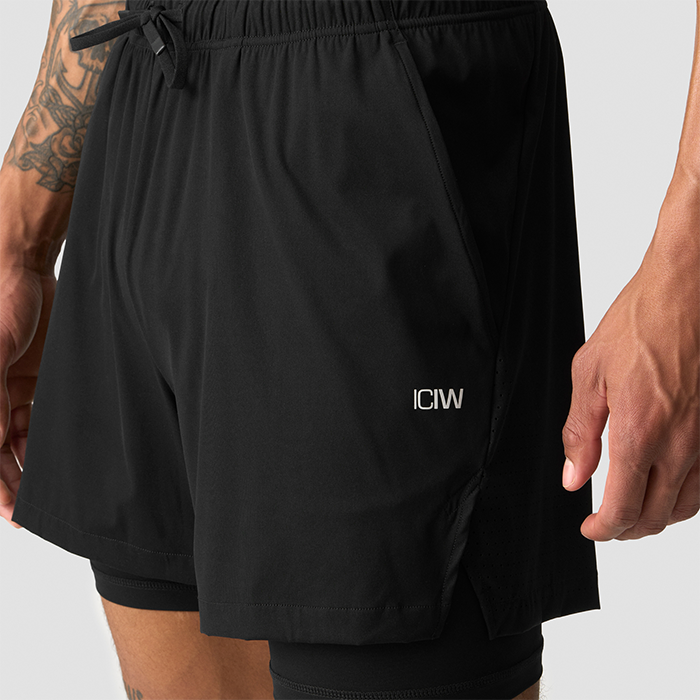 Ignite Shorts 2-in-1 Svart