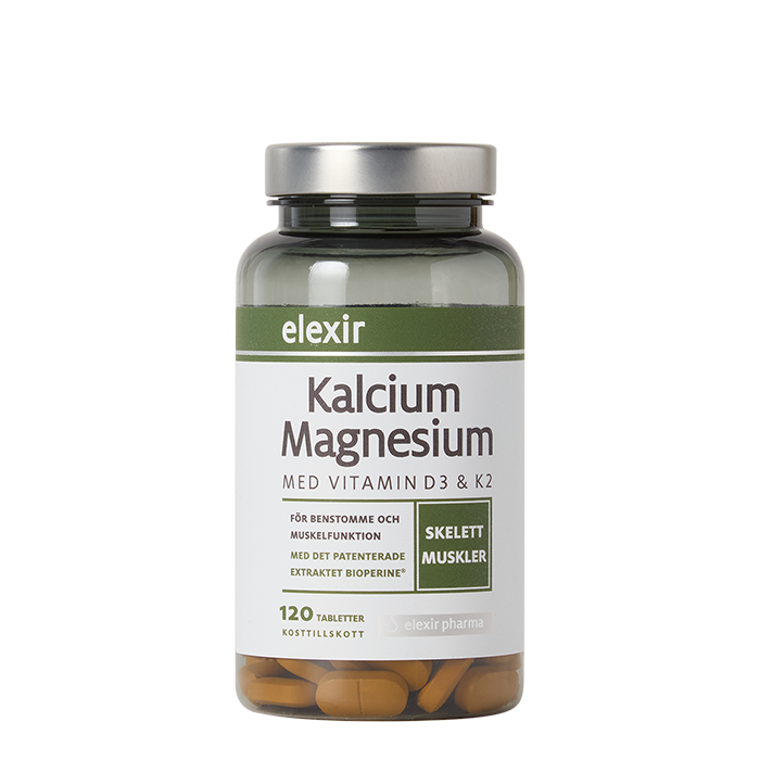 Kalcium Magnesium 120 tabletter