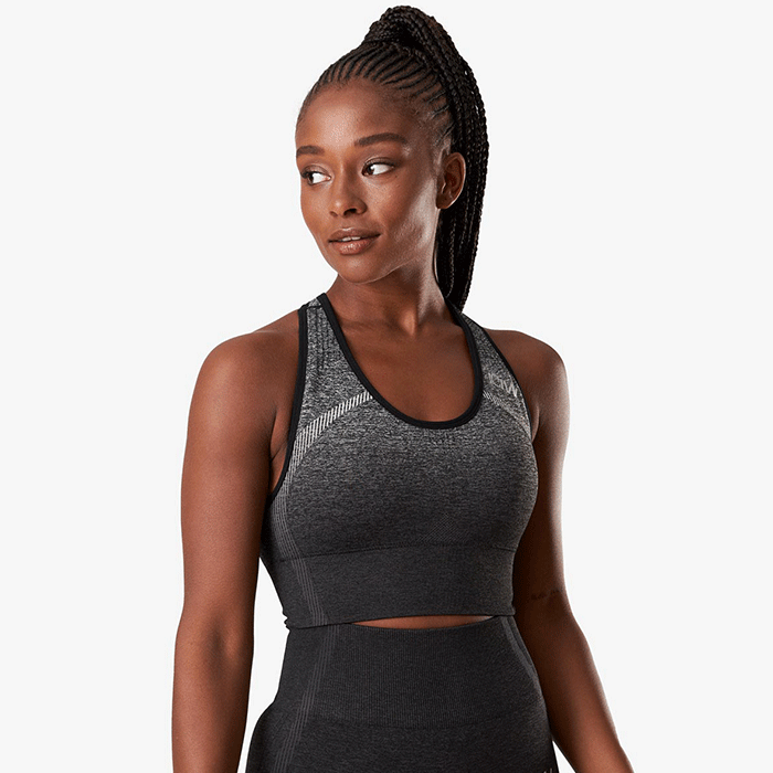 Bild av Ombre Seamless Sports Bra, Graphite Melange