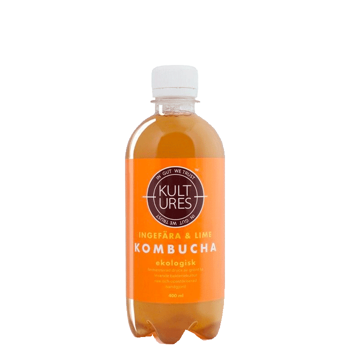 Kultures Kombucha Ginger Lime,400 ml