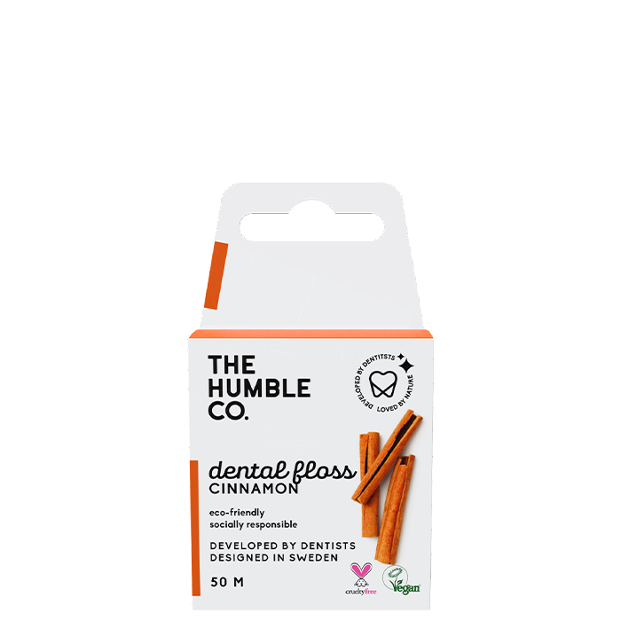 The Humble Co Dental Floss Cinnamon 50 m