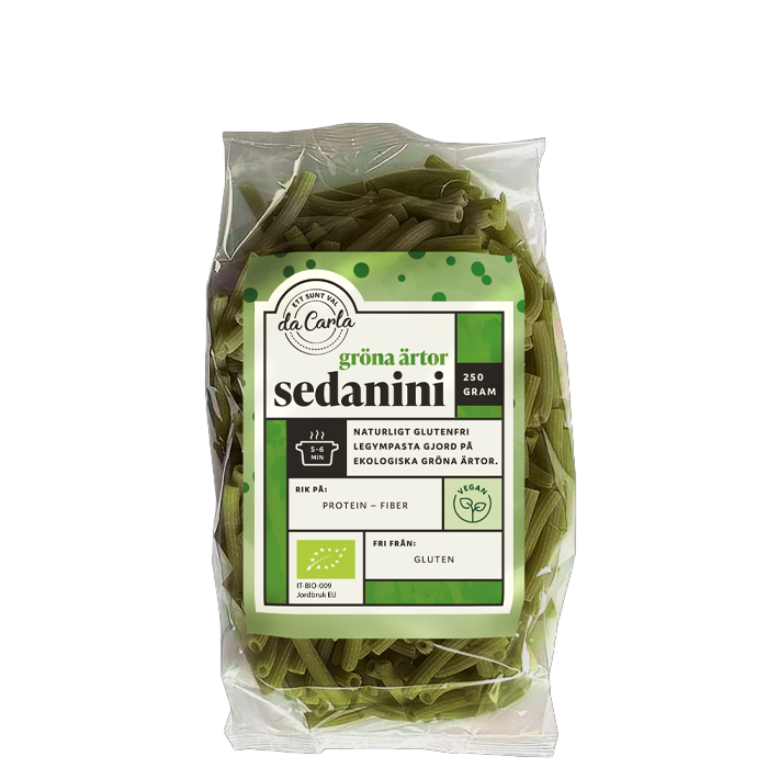 Gröna rtor Ekologisk Sedanini 250 g