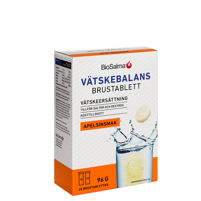 Vätskebalans Apelsinsmak 20 st brustabletter