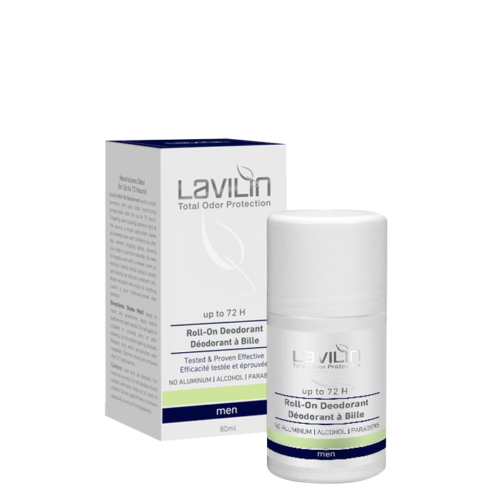 Lavilin 72 h Deodorant Roll-on Men, 80 ml