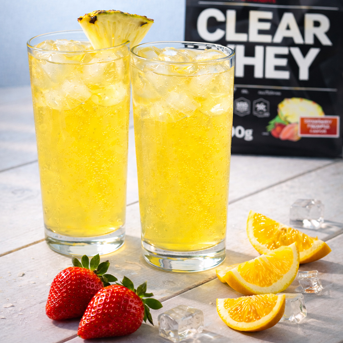 Clear Whey Vassleprotein 500 g strawberry_pineapple