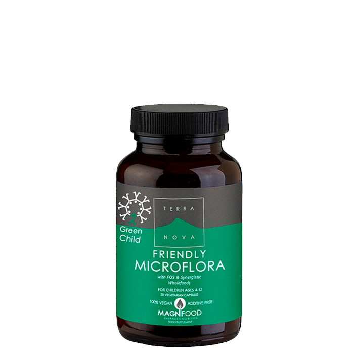 Bild av Green Child Friendly Microflora, 50 kaps
