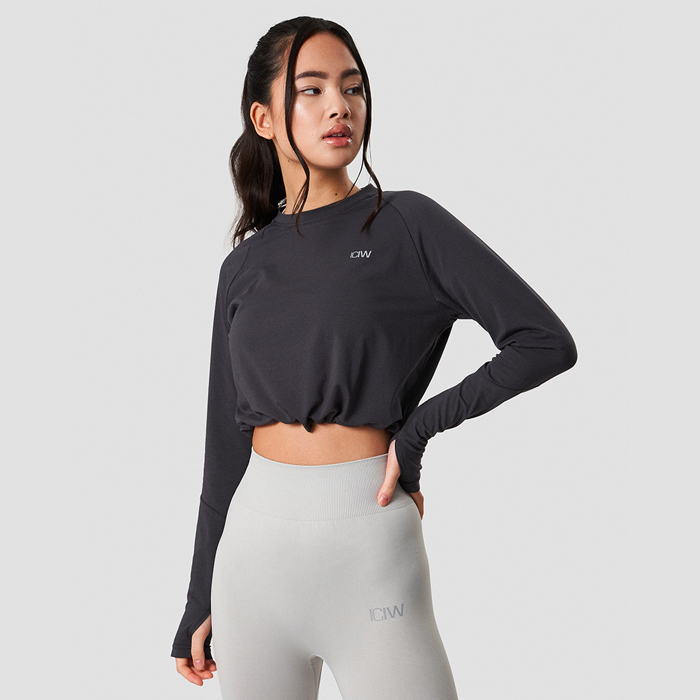 Bild av Define Cropped Adjustable Long Sleeve, Graphite