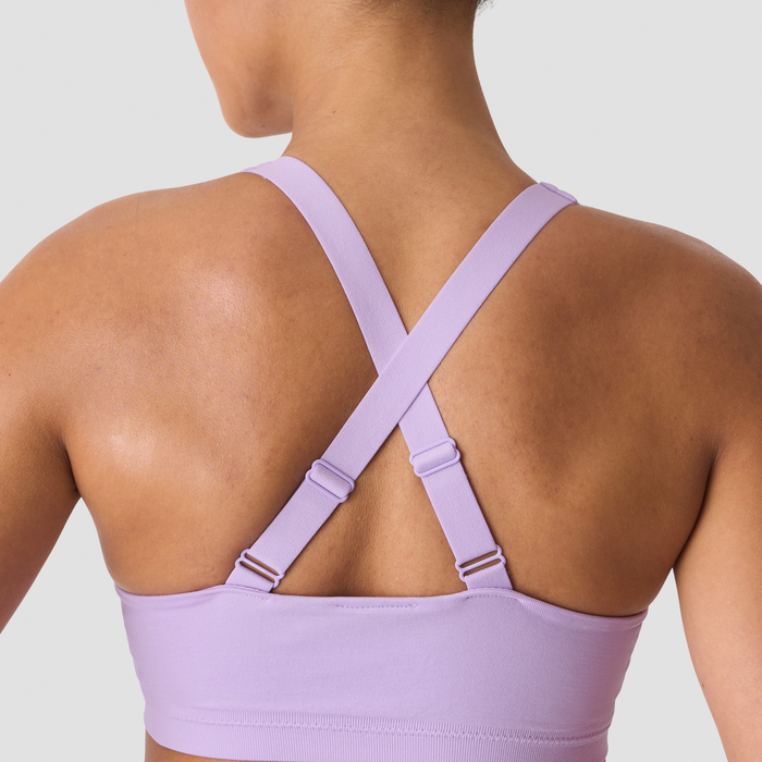 Smooth Seamless Sport BH Lila
