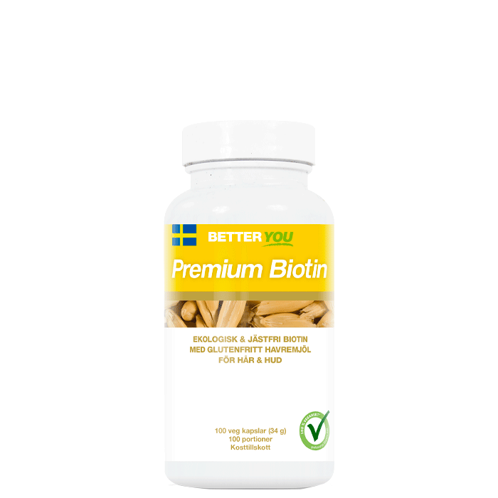 Premium Biotin 100 kapslar