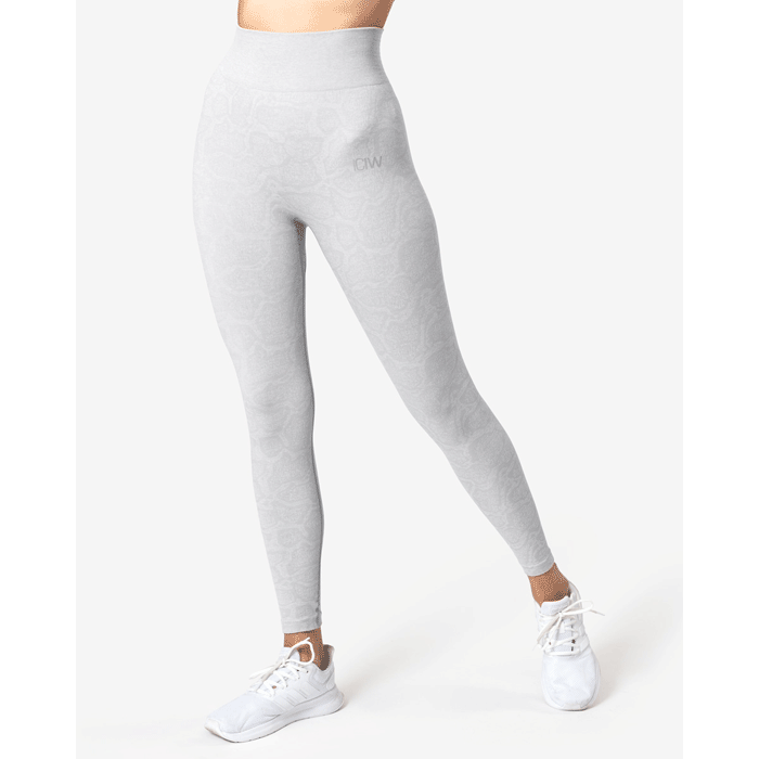 Bild av Snake Seamless Tights, Light Grey