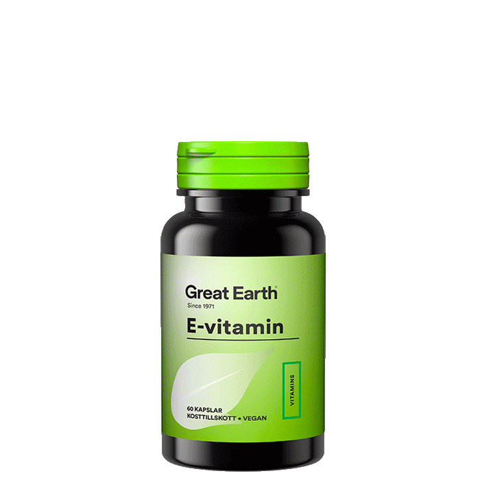 Bild av E-vitamin, 60 kapslar