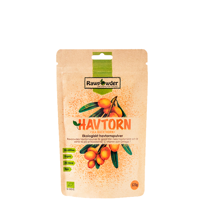 Havtornspulver EKO 125 g