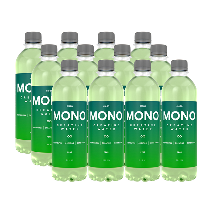 12 x Clean MONO Creatine Water 500 ml