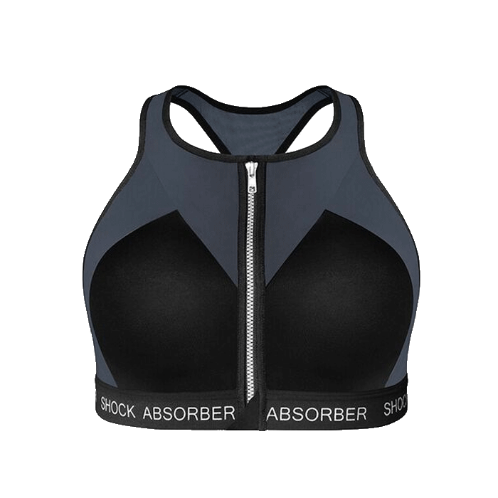 Bild av Infinity Power Bra, Slate Grey/Black