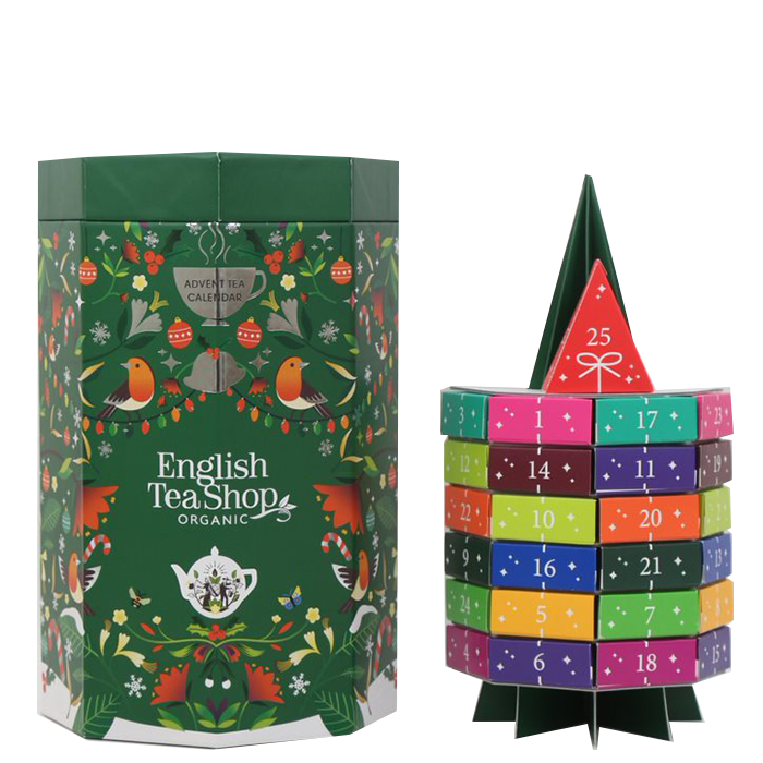 Adventskalender Julgran 25 luckor