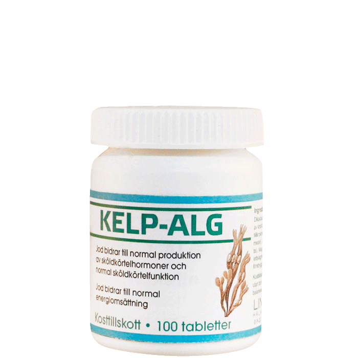 Kelp Alg, 100 tabletter