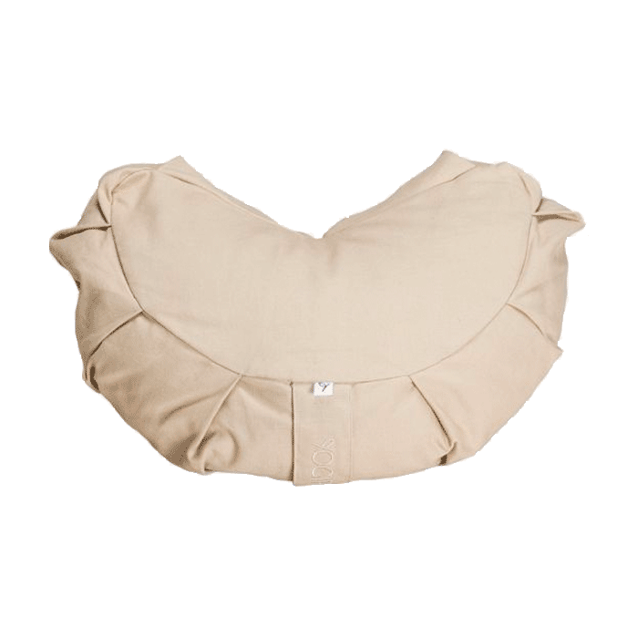 Meditation Cushion Crescent, Beach Beige