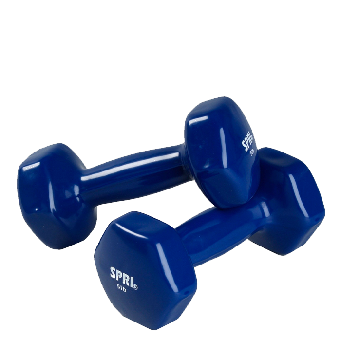 Dumbbells Vinyl, pair - 2,3 kg