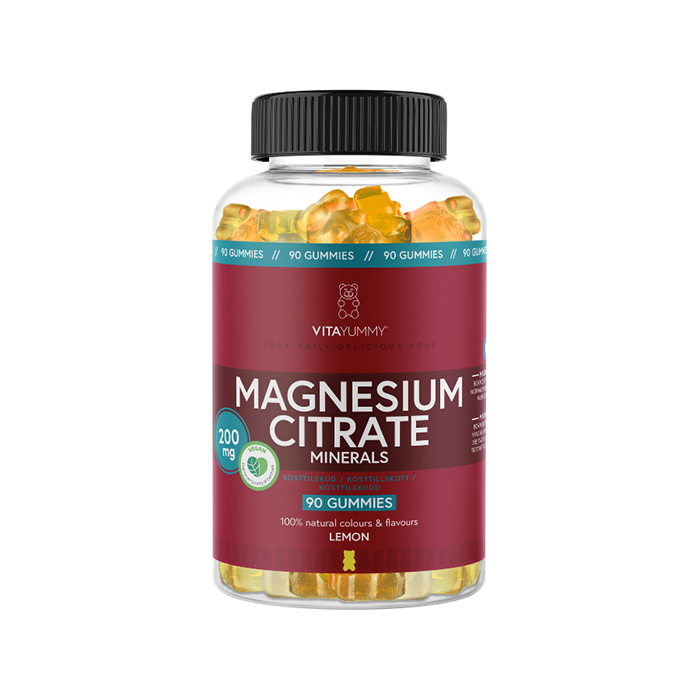 Magnesiumcitrat Gummies Citron 110 st