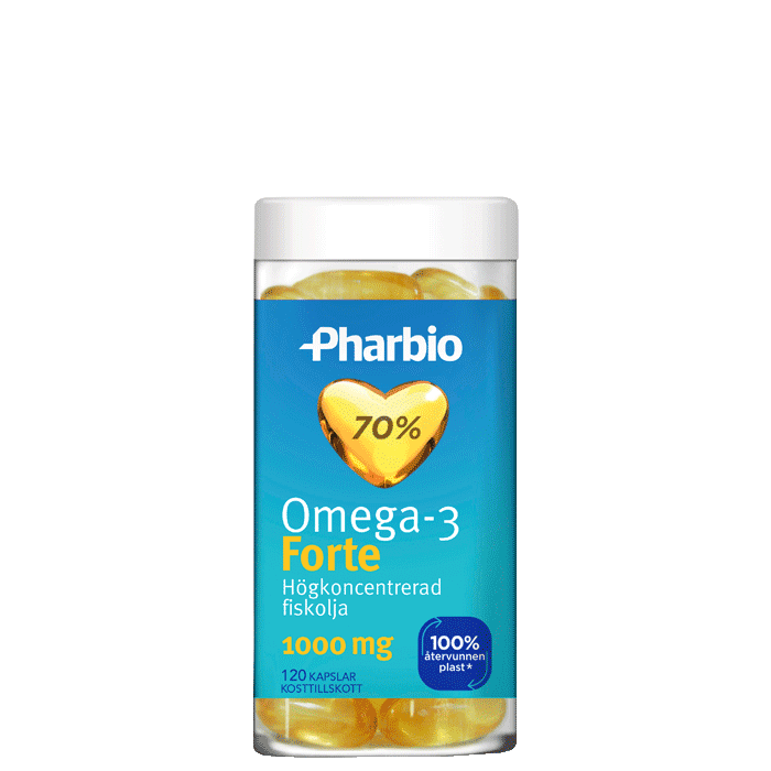 Bild av Omega-3 Forte, 120 kapslar