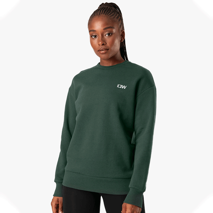 Bild av Essential Crewneck, Moss