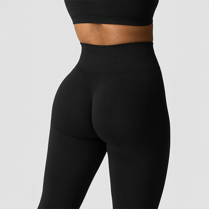 Smooth Seamless Tights Svart