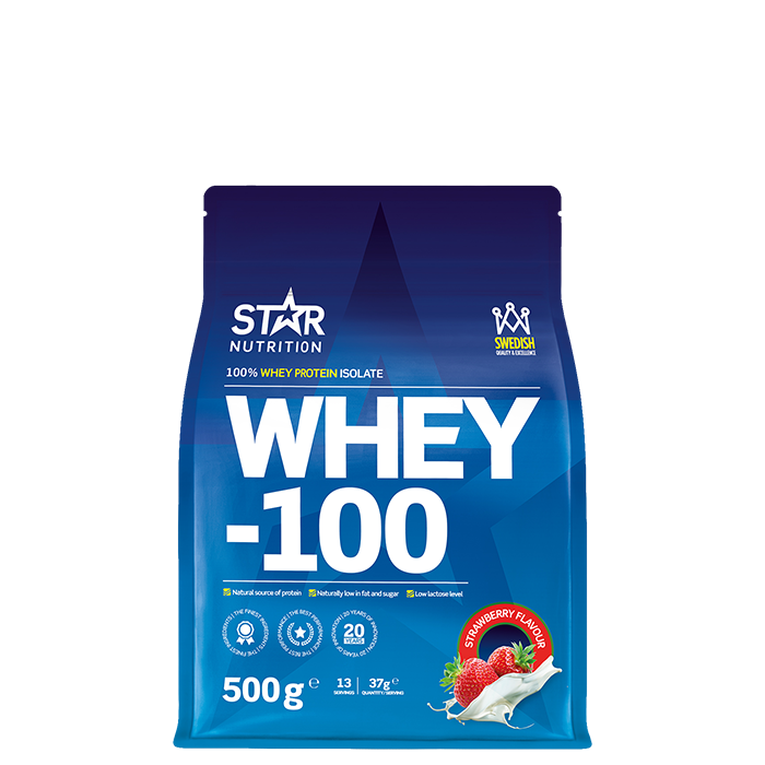 WHEY-100, 500 g, Strawberry