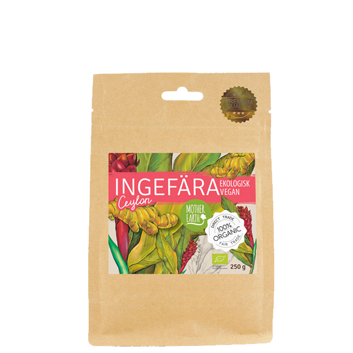 Bild av Ingefära Ceylon Mald, 250 g
