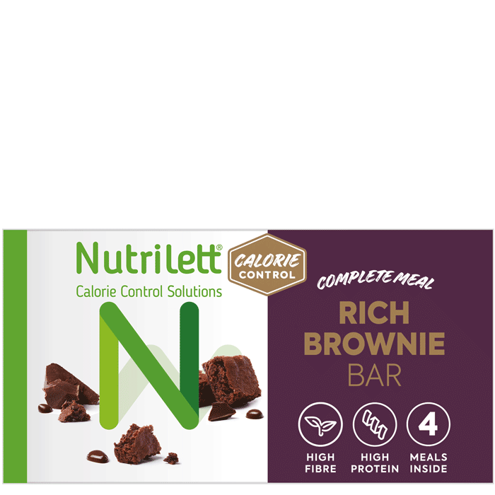 Nutrilett Rich Brownie bar 58 g, 4-pack