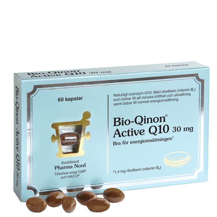 Bio-Qinon Active Q10 30 mg 60 kapslar