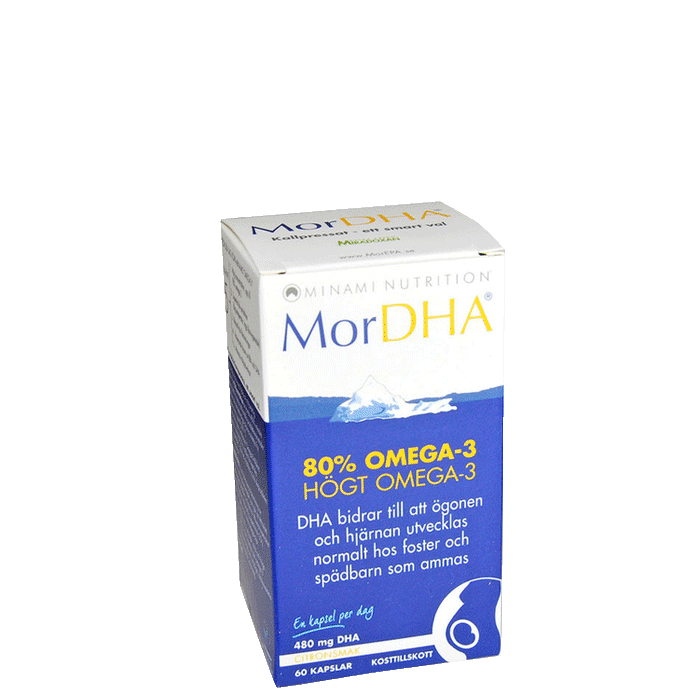 Bild av MorDHA 480 mg, 60 kapslar
