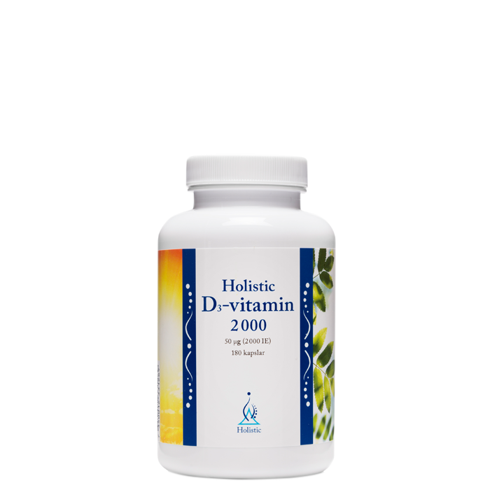 Bild av D3-vitamin 2000 IE, 180 kapslar
