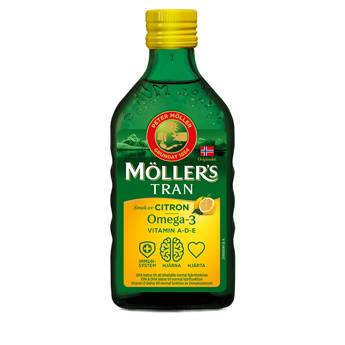 Fiskleverolja Citron 250 ml