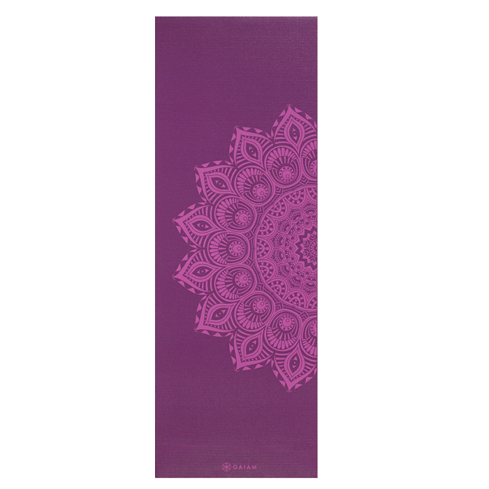 Yogamatta 6mm Purple Mandala