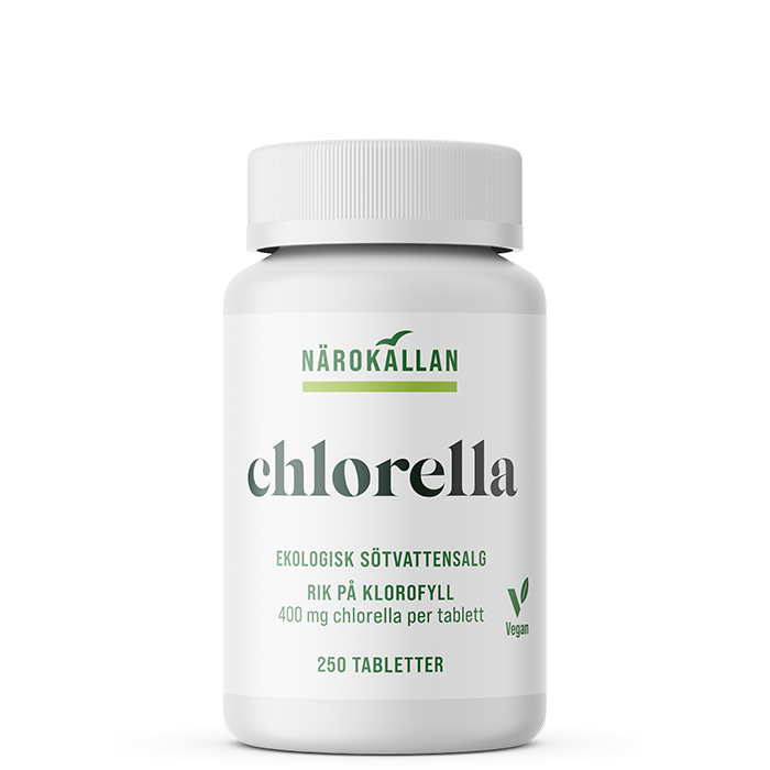 Chlorella Ekologisk 250 tabletter