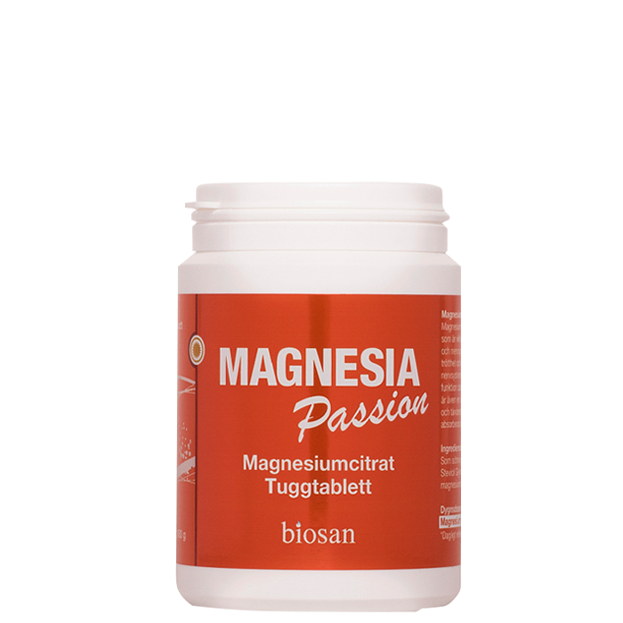 Magnesia Passion, 90 tuggtabletter