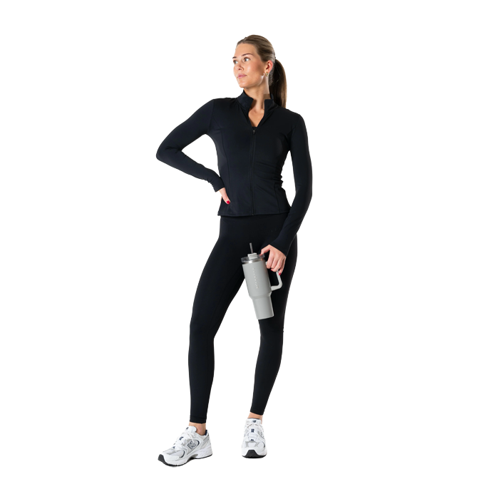 Clean Träningströja Zip