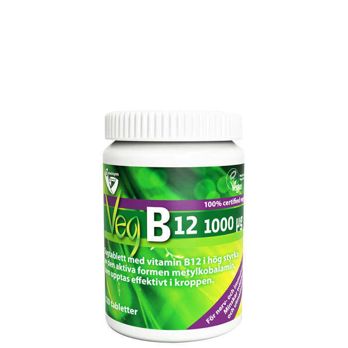 Bild av OmniVegan B12 1000 µg, 120 tabletter