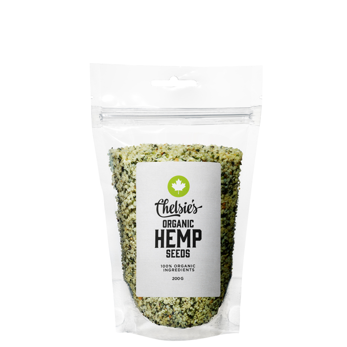 Bild av Chelsie's Organic Hemp Seeds, 200 g