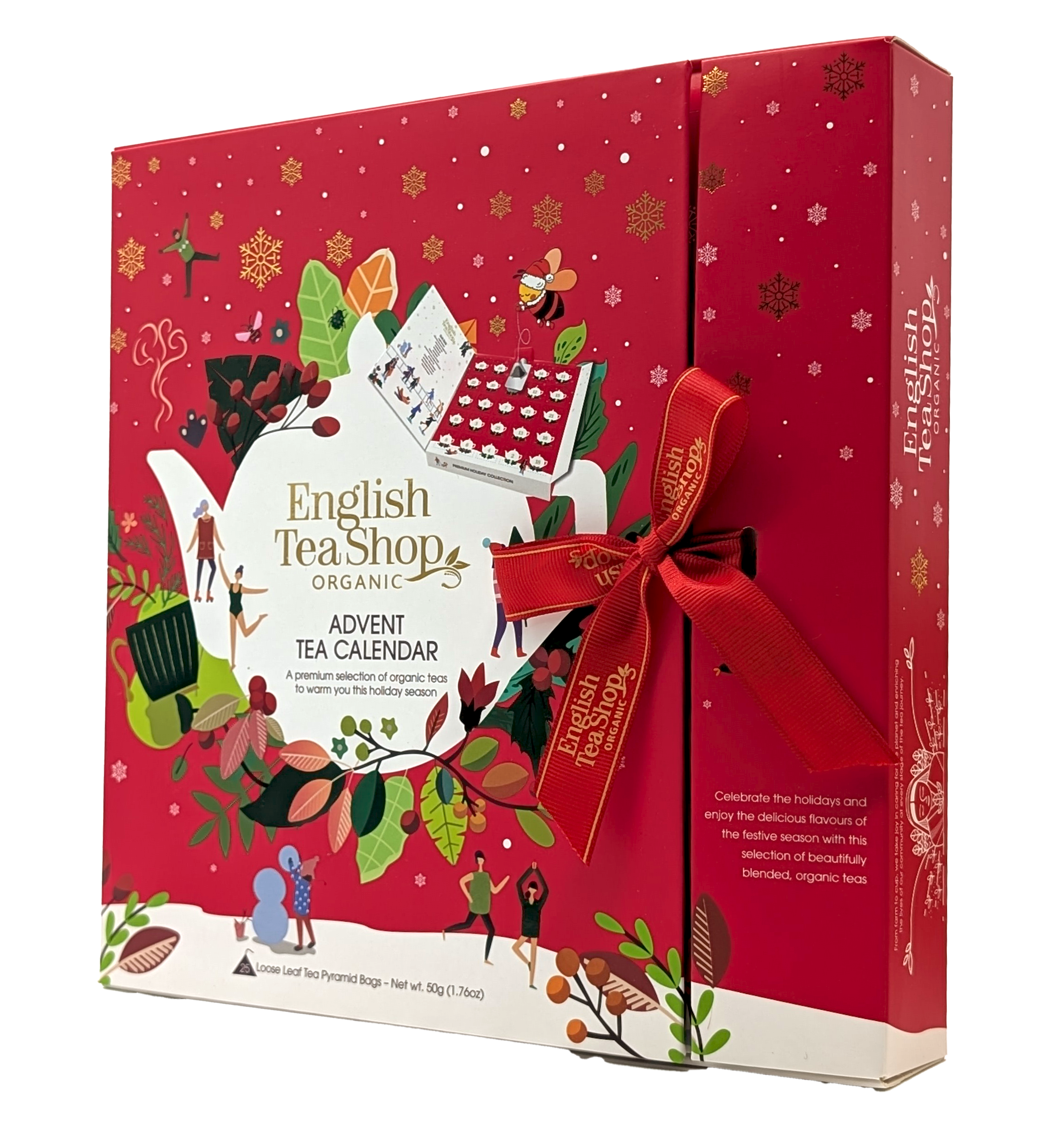 Adventskalender Santa Red