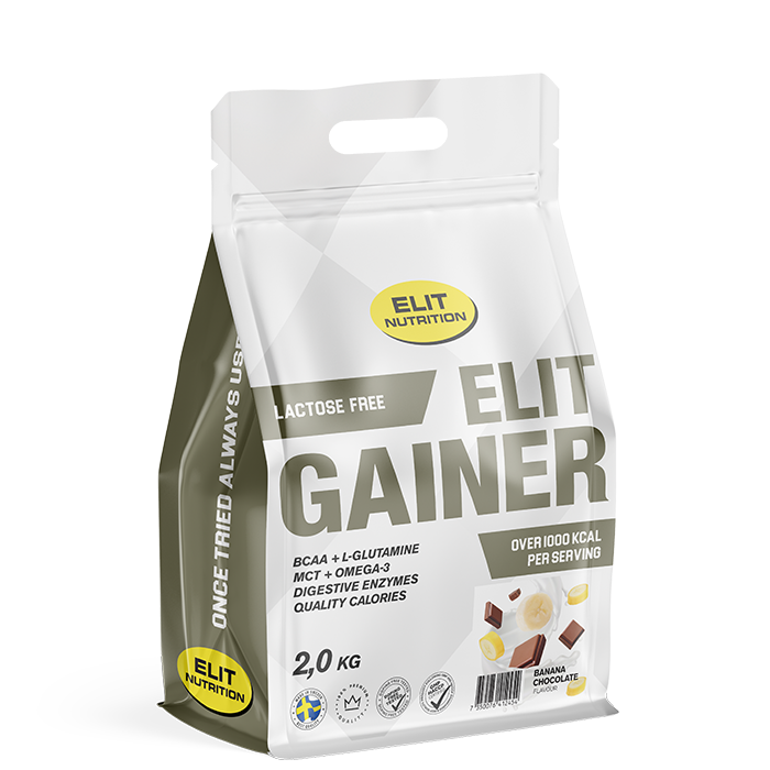 ELIT GAINER - Laktosfri, 2000 g