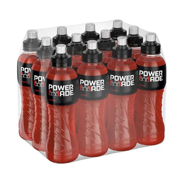 12 x Powerade 50 cl 2 kr pant cherry