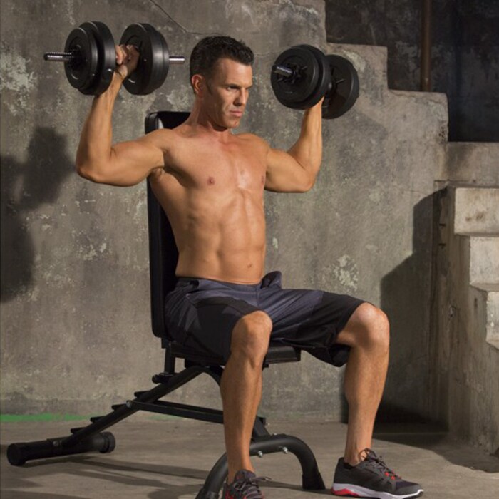 Iron Gym Justerbar Hantelset 15kg
