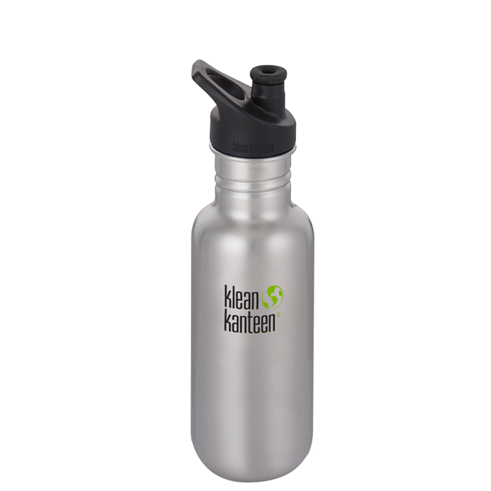 Bild av Classic w/Sport cap Brushed stainless, 532 ml