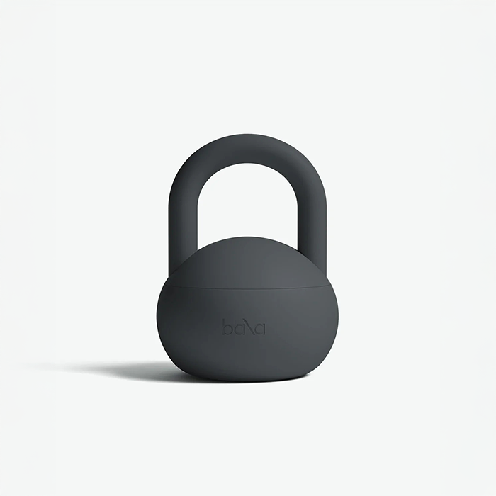 Kettlebell 10lb 4,5 kg Grå
