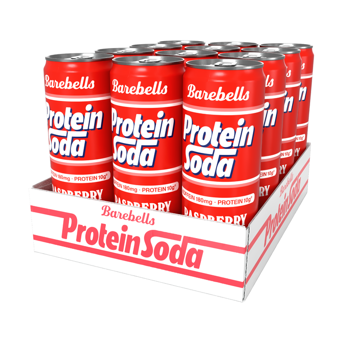 12 x Barebells Protein Soda 355 ml 2 kr pant